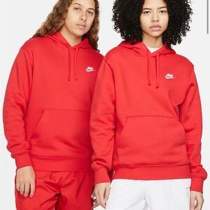 Nike Men's Bold Red Hoodie